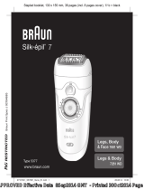 Braun Legs,  Body & Face 7681 (plus) WD,  Legs & Body 7281 WD,  Silk-épil 7 Manual de usuario
