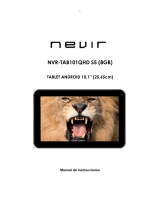 Nevir NVR-TAB101 QHD S5 8GB El manual del propietario
