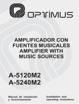 Optimus A-5240M2 Manual de usuario
