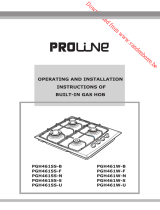 Proline PGH461W-F Instrucciones de operación