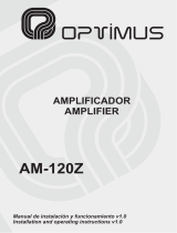 Optimus AM-120Z Manual de usuario
