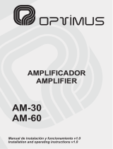 Optimus AM-30 Manual de usuario