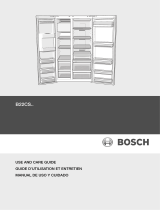 Bosch B22CS30SNS - 22.0 cu. ft Manual de usuario