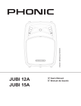 Phonic Jubi 12A Manual de usuario