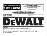 DeWalt DWE7485WDW7451 Manual de usuario