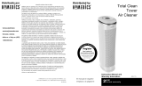 HoMedics Total Clean Tower Air Cleaner Manual de usuario