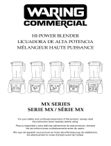 Waring Commercial MX1500XTS Manual de usuario