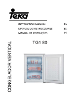 Teka TG1 80 EU Manual de usuario