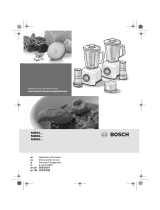 Bosch MMB33G5B(00) Manual de usuario