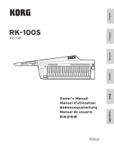 Korg RK-100S El manual del propietario