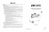 Campbell Hausfeld 8 GAL QUIET DC080500 Manual de usuario
