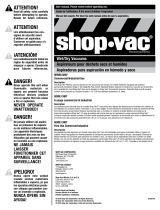 Shop Vac CH87 Serie Manual de usuario
