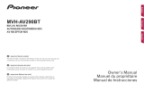 Pioneer MVH-AV290BT Guía del usuario