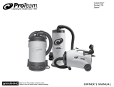 ProTeam Sierra & ProVac CN El manual del propietario