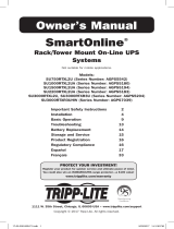 Tripp Lite SmartOnline Rack/Tower UPS El manual del propietario