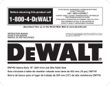 DeWalt DW745 Manual de usuario