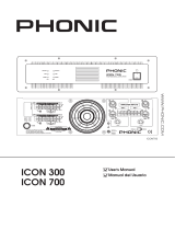 Phonic ICON 300 Manual de usuario