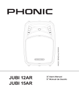 Phonic Jubi 15AR Manual de usuario