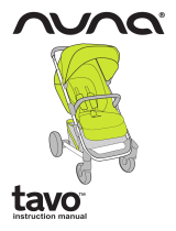Nuna TAVO trvl system Manual de usuario