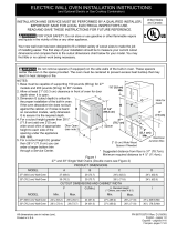 Frigidaire FFEW3026TD Guía de instalación