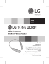 LG HBS-810.AGRAWH El manual del propietario