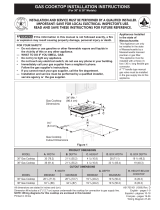 Frigidaire FFGC3026SBD Guía de instalación