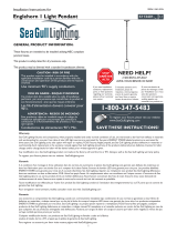 Sea gull lighting 6113401-05 Guía de instalación