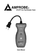 Amprobe BT-AFT1 Arc Fault Breaker Tester Manual de usuario