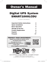 Tripp Lite Digital UPS System SMART1000LCDU El manual del propietario