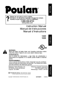 Poulan 1420 TYPE 2 El manual del propietario