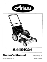 Ariens 96136000603-2009 El manual del propietario