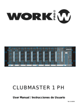 Work Pro CLUB MASTER 1 PH Manual de usuario
