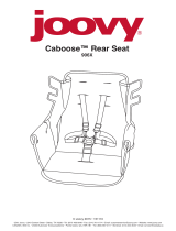 Joovy Caboose Rear Seat Manual de usuario
