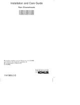 Kohler 13690-BN Guía de instalación