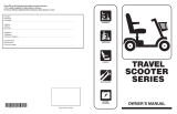 Pride MobilityTravel Scooter Owner's Manual