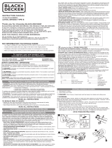 BLACK+DECKER EH1000 TYPE 6 Manual de usuario
