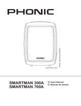 Phonic Smartman 300A Manual de usuario