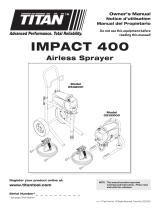 Titan Impact 400 Airless Sprayer El manual del propietario