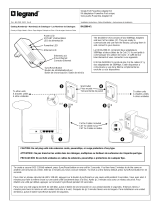 Legrand Powerline Starter Adapter Kit - DA2300-V1 Guía de instalación