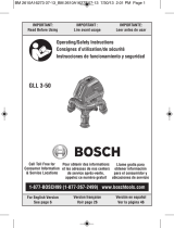 Bosch GLL 3-50 S Manual de usuario