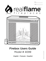 Real Flame 4099 El manual del propietario