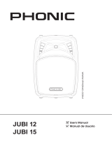Phonic Jubi 15 Manual de usuario