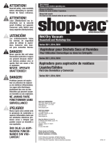 Shop Vac SS14 Serie Manual de usuario