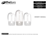 ProTeam Super Coach Pro 10 Manual de usuario