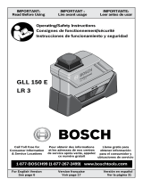 Bosch GLL 150 ECK Guía del usuario