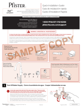 Pfister GT529-IHS Guía de instalación