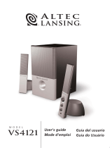 Altec Lansing VS-4121 Manual de usuario