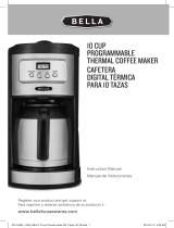 Bella Classics 10 Cup Programmable Coffee Maker El manual del propietario