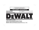 DeWalt D25416K 9A Corded Variable Speed Combination  Manual de usuario