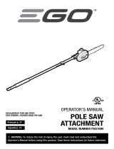 EGO PSA1000 Manual de usuario